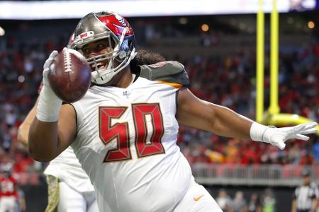 NFL: Vea schwerster Spieler der NFL-Geschichte mit einem Touchdown NFL: Vea schwerster Spieler der NFL-Geschichte mit einem Touchdown