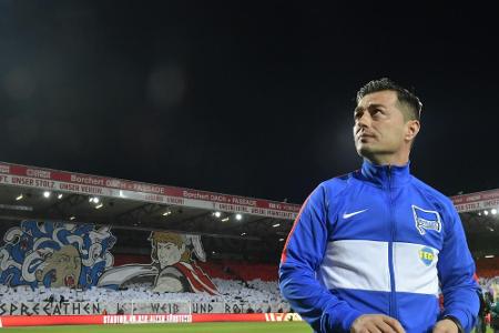 Hertha-Coach Covic will sich mit Dortmund-Spiel Hertha-Coach Covic will sich mit Dortmund-Spiel