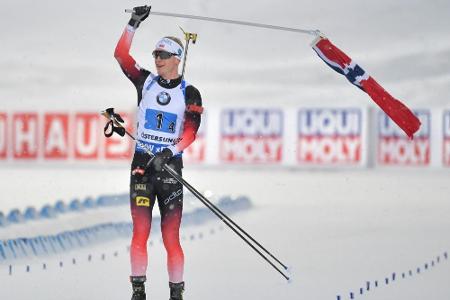 Biathlon-Star Bö versichert: Biathlon-Star Bö versichert: