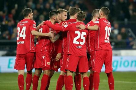 Bundesliga auf der Waage: Union-Kicker die schwersten, Werder das Leichtgewicht Bundesliga auf der Waage: Union-Kicker die schwersten, Werder das Leichtgewicht