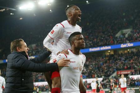 Derbysieg gegen Leverkusen: FC landet Befreiungsschlag Derbysieg gegen Leverkusen: FC landet Befreiungsschlag