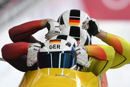 Deutsche Viererbobs verpassen Podest - Kalicki bei den Frauen auf Rang zwei Deutsche Viererbobs verpassen Podest - Kalicki bei den Frauen auf Rang zwei