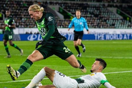 1:2 in Wolfsburg - Gladbach verpasst Rückkehr an Ligaspitze 1:2 in Wolfsburg - Gladbach verpasst Rückkehr an Ligaspitze