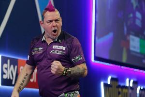 Wright und Aspinall erste Halbfinalisten bei Darts-WM