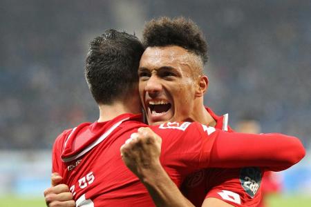 Beierlorzer auch bei Heim-Debüt siegreich: Mainz gewinnt Rhein-Main-Duell Beierlorzer auch bei Heim-Debüt siegreich: Mainz gewinnt Rhein-Main-Duell