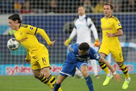 Dortmund droht Blocksperre nach erneuten Hopp-Schmähungen Dortmund droht Blocksperre nach erneuten Hopp-Schmähungen