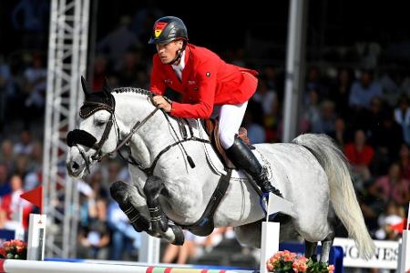 Weltcup-Springen in Leipzig: Ahlmann verpasst achten Sieg Weltcup-Springen in Leipzig: Ahlmann verpasst achten Sieg