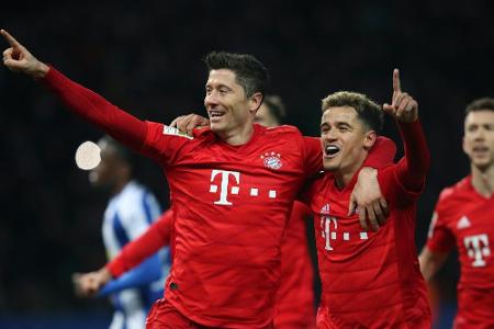 Bayern ziehen im Titelkampf nach Bayern ziehen im Titelkampf nach