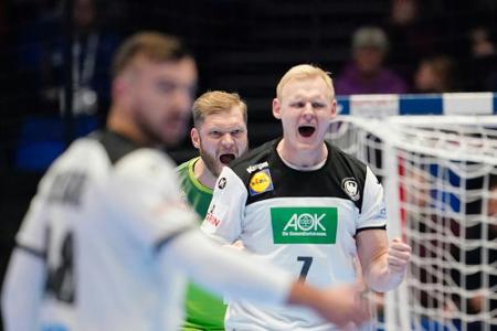 Deutsche Handballer in der EM-Hauptrunde Deutsche Handballer in der EM-Hauptrunde