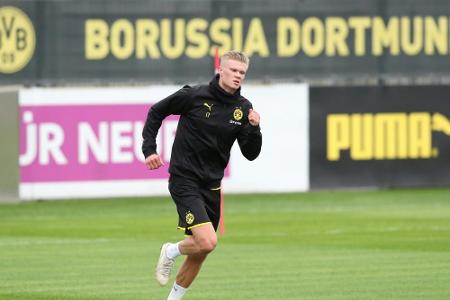 Favre lässt Einsatz von Haaland offen Favre lässt Einsatz von Haaland offen