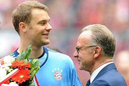 Rummenigge adelt Neuer: Rummenigge adelt Neuer: