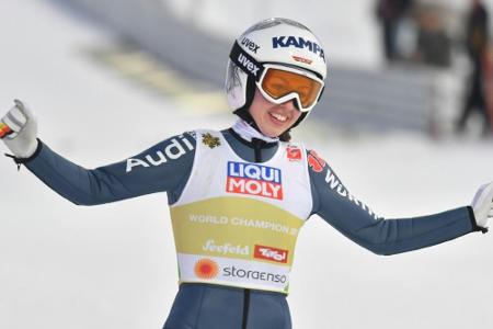 Skispringerin Seyfarth in Rasnov Vierte - Lundby siegt Skispringerin Seyfarth in Rasnov Vierte - Lundby siegt
