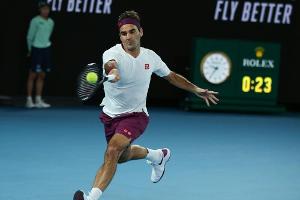 Federer muss fürs Fluchen Geldstrafe bezahlen