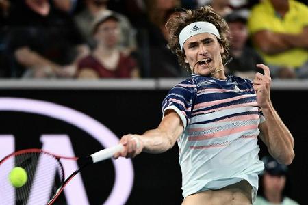 Zverev stürmt ohne Satzverlust ins Achtelfinale
