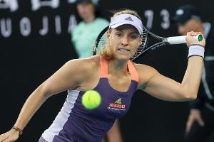 Kerber oft zu zaghaft: Aus im Achtelfinale