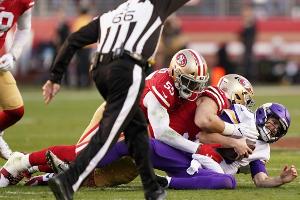 Nzeocha und die 49ers im Play-off-Halbfinale - Titans stoppen auch Baltimore