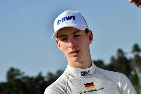 David Schumacher steigt in die Formel 3 auf David Schumacher steigt in die Formel 3 auf