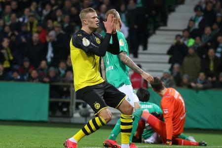 DFB-Pokal: 7,5 Millionen sehen BVB-Aus in der ARD DFB-Pokal: 7,5 Millionen sehen BVB-Aus in der ARD