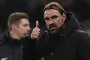Deutsches Duell in England: Farke glaubt an Chance von Norwich gegen Klopp und Liverpool