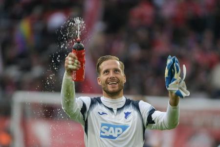 Nach Meniskus-Operation: TSG-Torwart Baumann vor Comeback Nach Meniskus-Operation: TSG-Torwart Baumann vor Comeback