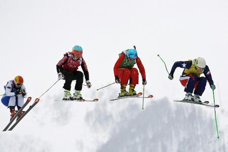 Skicrosserin Maier fährt auf das Podest Skicrosserin Maier fährt auf das Podest