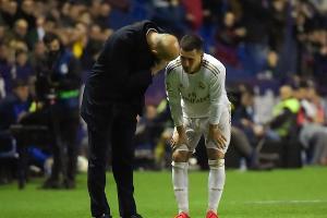 Haarriss im Wadenbein: Real erneut ohne Hazard