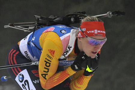 Biathlon-WM: Herrmann verpasst Medaille im Sprint - Röiseland triumphiert Biathlon-WM: Herrmann verpasst Medaille im Sprint - Röiseland triumphiert