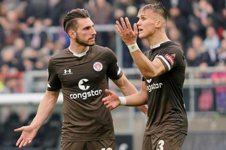 Sorgenduell auf St. Pauli ohne Sieger - Nürnberg mit Remis in Heidenheim Sorgenduell auf St. Pauli ohne Sieger - Nürnberg mit Remis in Heidenheim