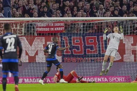 Bayern-Kapitän Neuer: Patzer Bayern-Kapitän Neuer: Patzer