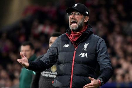 0:1 in Madrid: Klopp und Liverpool droht Königsklassen-K.o. 0:1 in Madrid: Klopp und Liverpool droht Königsklassen-K.o.