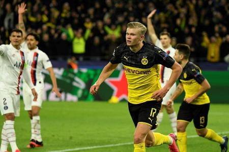 Viel Herz, Riesenjubel: Haaland schießt BVB ins Glück Viel Herz, Riesenjubel: Haaland schießt BVB ins Glück