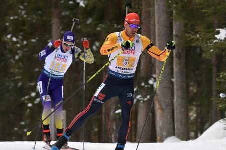 Titelverteidiger Peiffer führt Biathleten im Einzel an - Lesser muss warten Titelverteidiger Peiffer führt Biathleten im Einzel an - Lesser muss warten