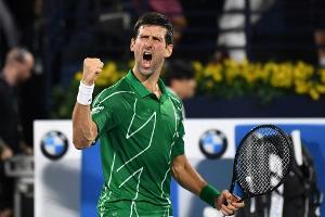 Djokovic feiert fünften Sieg in Dubai - 2020 weiter unbesiegt