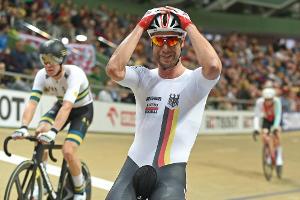 Bahnrad-WM: Kluge verpasst Omnium-Bronze knapp