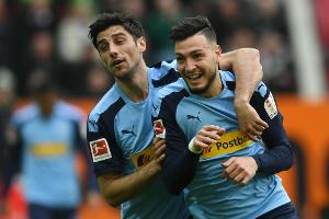 Gladbach bleibt dank Doppelpacker Stindl auf Champions-League-Kurs