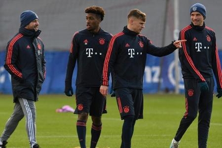 Bayern-Aufstellung ohne Überraschung Bayern-Aufstellung ohne Überraschung