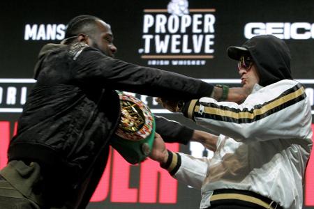 Staredown vor Kampf zwischen Wilder und Fury abgesagt Staredown vor Kampf zwischen Wilder und Fury abgesagt