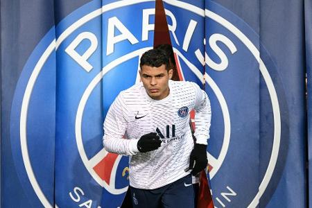 PSG hofft auf Einsatz von Thiago Silva gegen Dortmund PSG hofft auf Einsatz von Thiago Silva gegen Dortmund