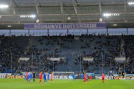Bundesliga: Auch Hoffenheim gegen Hertha ohne Zuschauer Bundesliga: Auch Hoffenheim gegen Hertha ohne Zuschauer