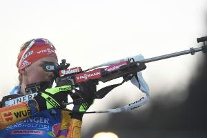 Verfolgung: Herrmann und Preuß verpassen Spitzenplätze deutlich - Wierer gewinnt Gesamtweltcup