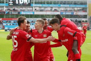 Nächstes Bayer-Offensivfeuerwerk gegen desolate Eintracht