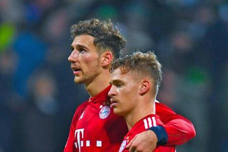 Initiative im Internet: Goretzka und Kimmich spenden eine Million Euro Initiative im Internet: Goretzka und Kimmich spenden eine Million Euro