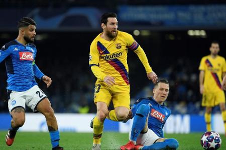 Barcelona-Neapel findet als Geisterspiel statt
