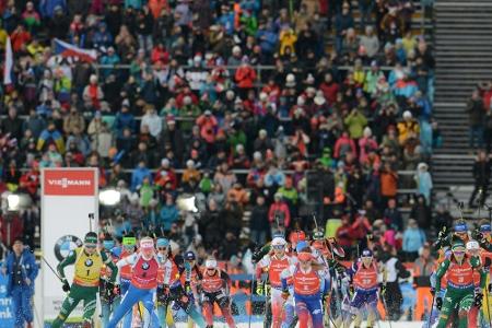 Biathlon-Weltcup in Nove Mesto ohne Zuschauer Biathlon-Weltcup in Nove Mesto ohne Zuschauer