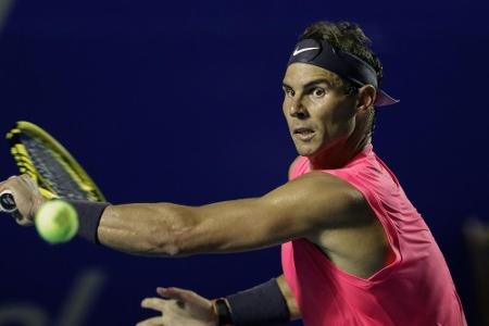 Tennisstar Nadal: Die Saison ist 