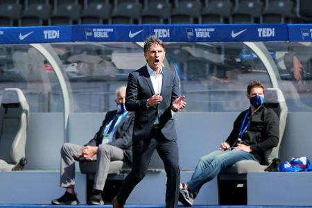 Herthas Aufwärtstrend hält gegen Augsburg an Herthas Aufwärtstrend hält gegen Augsburg an