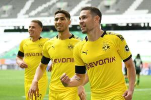 Arbeitssieg in Wolfsburg: BVB bleibt im Titelrennen