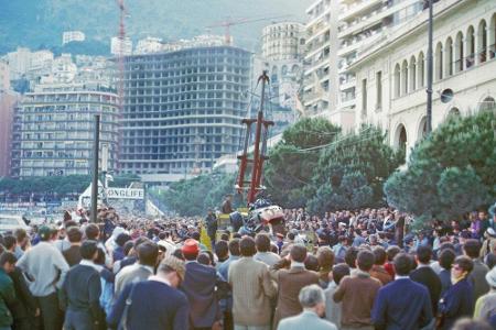 Das SID-Kalenderblatt am 10. Mai: Unfall von Lorenzo Bandini in Monaco Das SID-Kalenderblatt am 10. Mai: Unfall von Lorenzo Bandini in Monaco