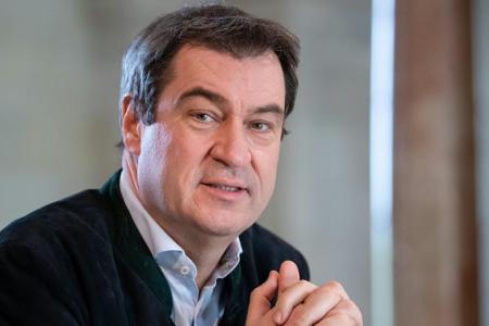 Söder vor Bundesliga-Neustart Söder vor Bundesliga-Neustart