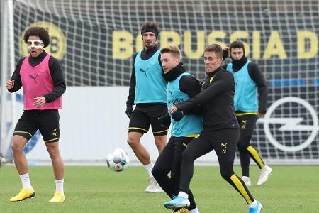 BVB steigt ins Mannschaftstraining ein BVB steigt ins Mannschaftstraining ein